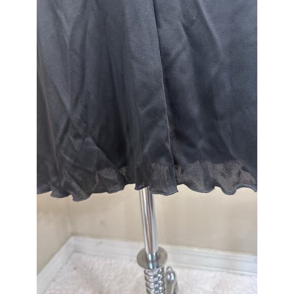 NWT PORTS 1961 Black Split Sleeve Silk Lined Ruched Waist Dress Sz XL $495 - Picture 10 of 15